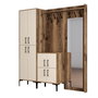 Hanah Home Berlin ABC - Nogal y crema
